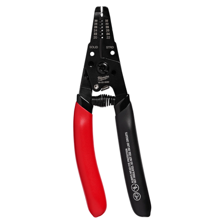 Milwaukee 48-22-3080, 20-32 AWG LOW VOLTAGE DIPPED GRIP WIRE STRIPPER & CUTTER