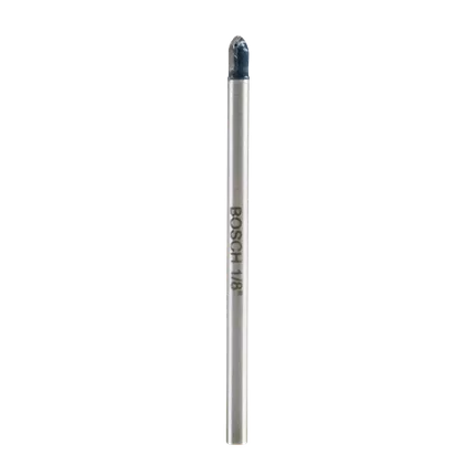 BOSCH GT100, 1/8" Glass & Tile Bit (Carded)