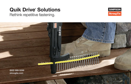 Quik Drive PRO300SG2DCXB2K, Cordless PRO300SG2 Decking System (Tool Only)