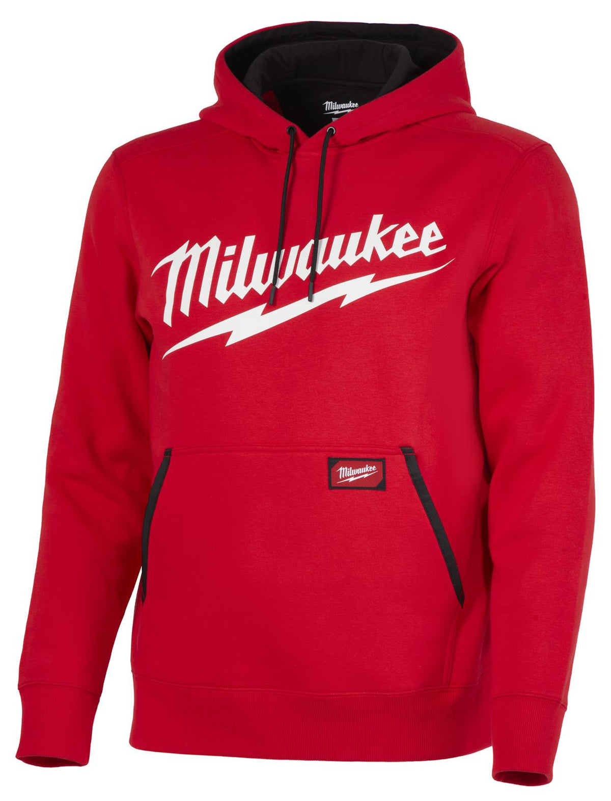 Milwaukee 352R-XL, BIG LOGO MIDWEIGHT HOODIE - RED XL