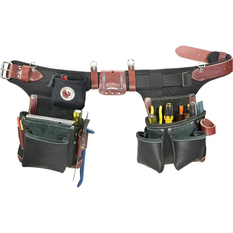 Occidental Leather B9588, Adjust-to-Fit™ Green Building™ Tool Belt Set -  Black