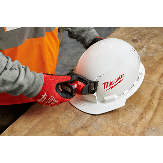 Milwaukee 48-73-1020, Front Brim Vented Hard Hat with BOLT™ Accessories  – Type 1 Class E