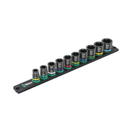 Wera 05005451001, 9607 Magnetic rail B Impaktor 1, 10 pieces