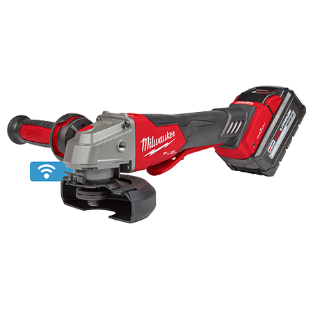 Milwaukee 2882-22, M18 FUEL 4-1/2″ / 5″ Braking Grinder Kit with ONE-KEY & Paddle Switch