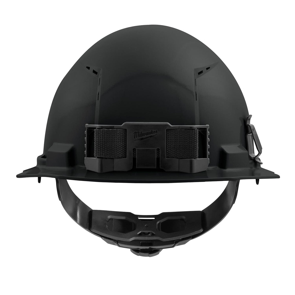 Milwaukee 48-73-1210, BOLT Black Type 1 Class C Front Brim Vented Hard Hat with 4-Point Ratcheting Suspension