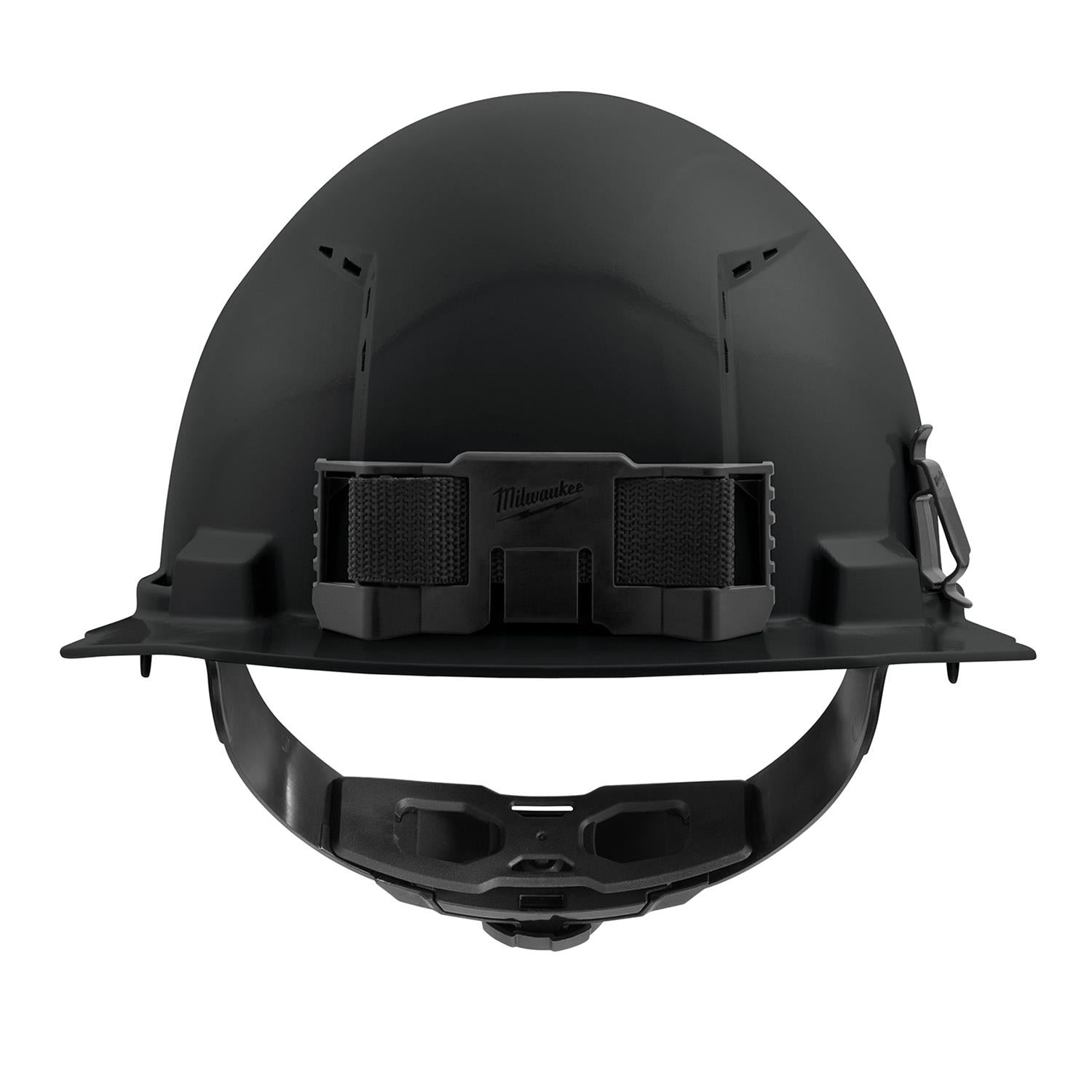 Milwaukee 48-73-1210, BOLT Black Type 1 Class C Front Brim Vented Hard Hat with 4-Point Ratcheting Suspension