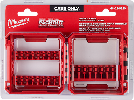 Milwaukee 48-32-9920, Customizable Small Case for Impact Driver Accessories