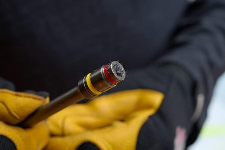 Malco MSH4XLC2, C-RHEX® Building Construction Series Cleanable, Reversible Magnetic Hex Driver (1/4" & 5/16") 12"
