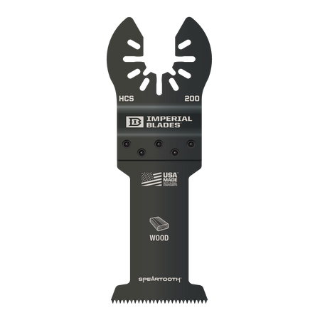 Imperial Blades IBOA200-3, One Fit 1-3/8" Speartooth Fast Cut Wood Blade (3/pkg)