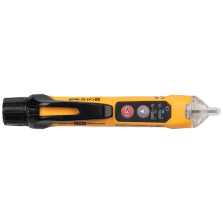Klein Tools NCVT3P, Dual Range Non-Contact Voltage Tester with Flashlight, 12 - 1000V AC