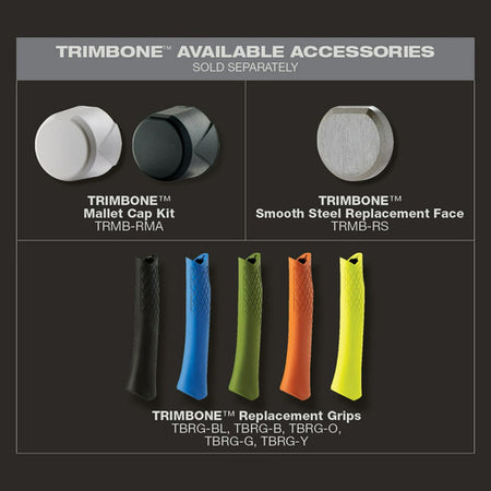 Stiletto TRMB-RMA, TRIMBONE Finish Hammer Replacement Mallet Head Kit