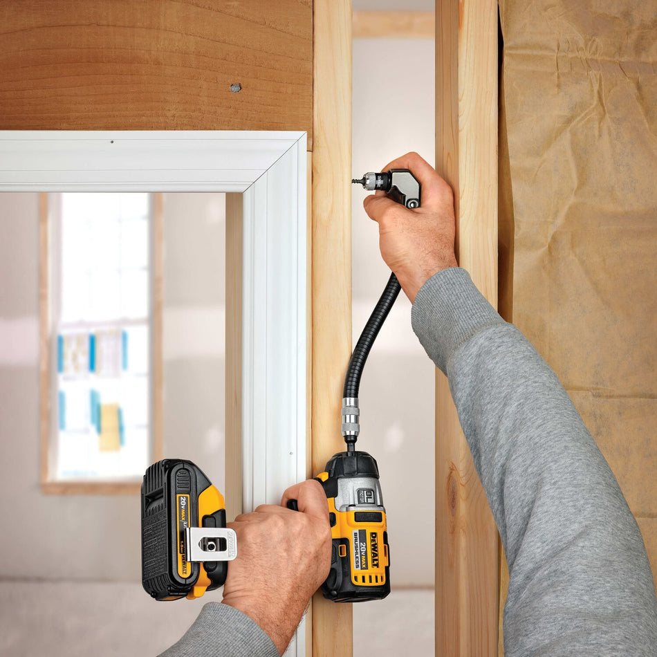 DEWALT DWARAFS, 12'' Right Angle Flex Shaft