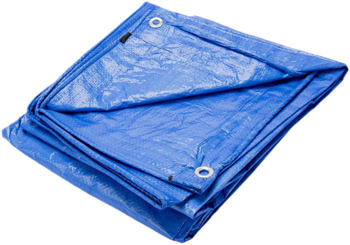 Primeline 38-1015,  8x8 Weave Blue Tarp 10 X 15