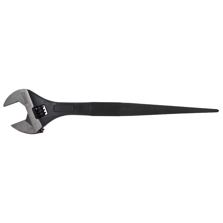 DEWALT DWHT80272, 16" All-Steel Adjustable Extra Wide Jaw Spud Wrench