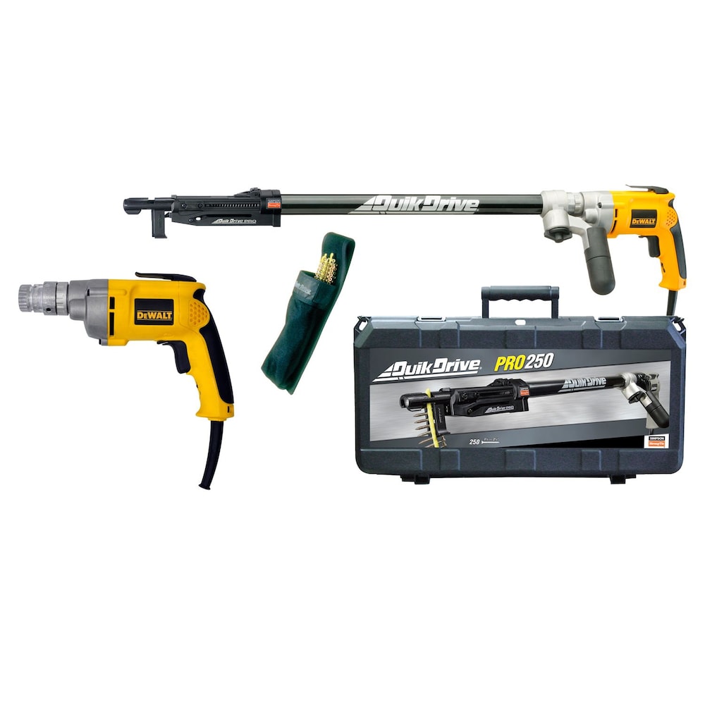 2500 Rpm Quik Drive PRO250G2D25K, Subfloor System w/ DeWalt 2500 RPM Screwdrive ...