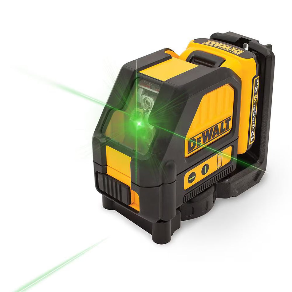 DEWALT DW088LG, 12V MAX Green Cross Line Laser