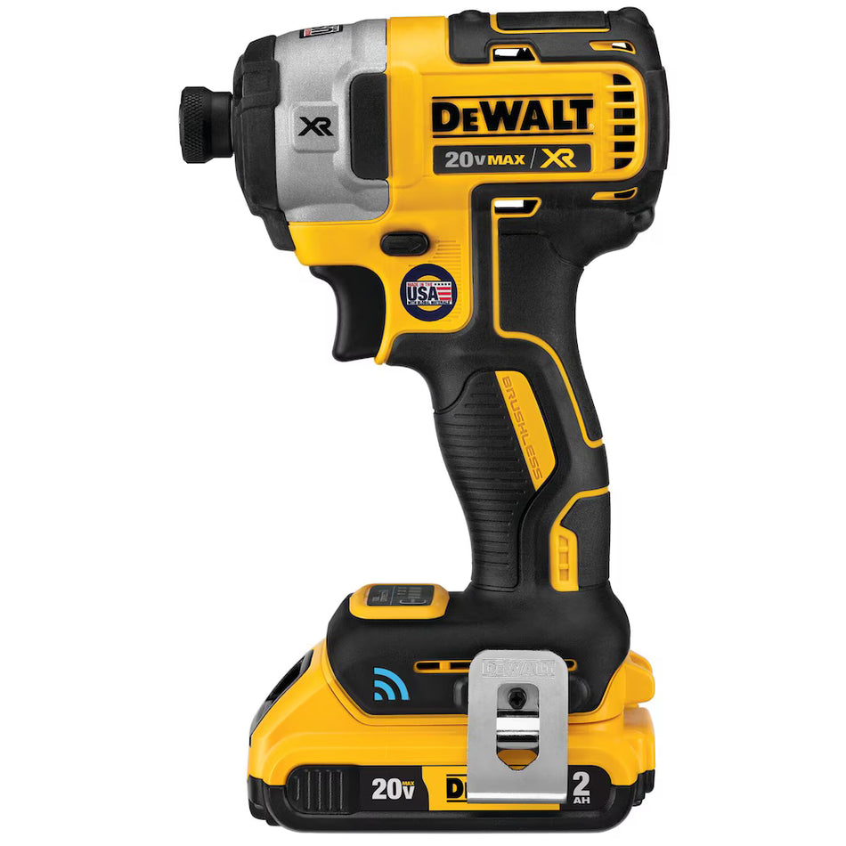 DEWALT DCF888D2, 20V MAX XR Brushless Tool Connect Impact Driver Kit