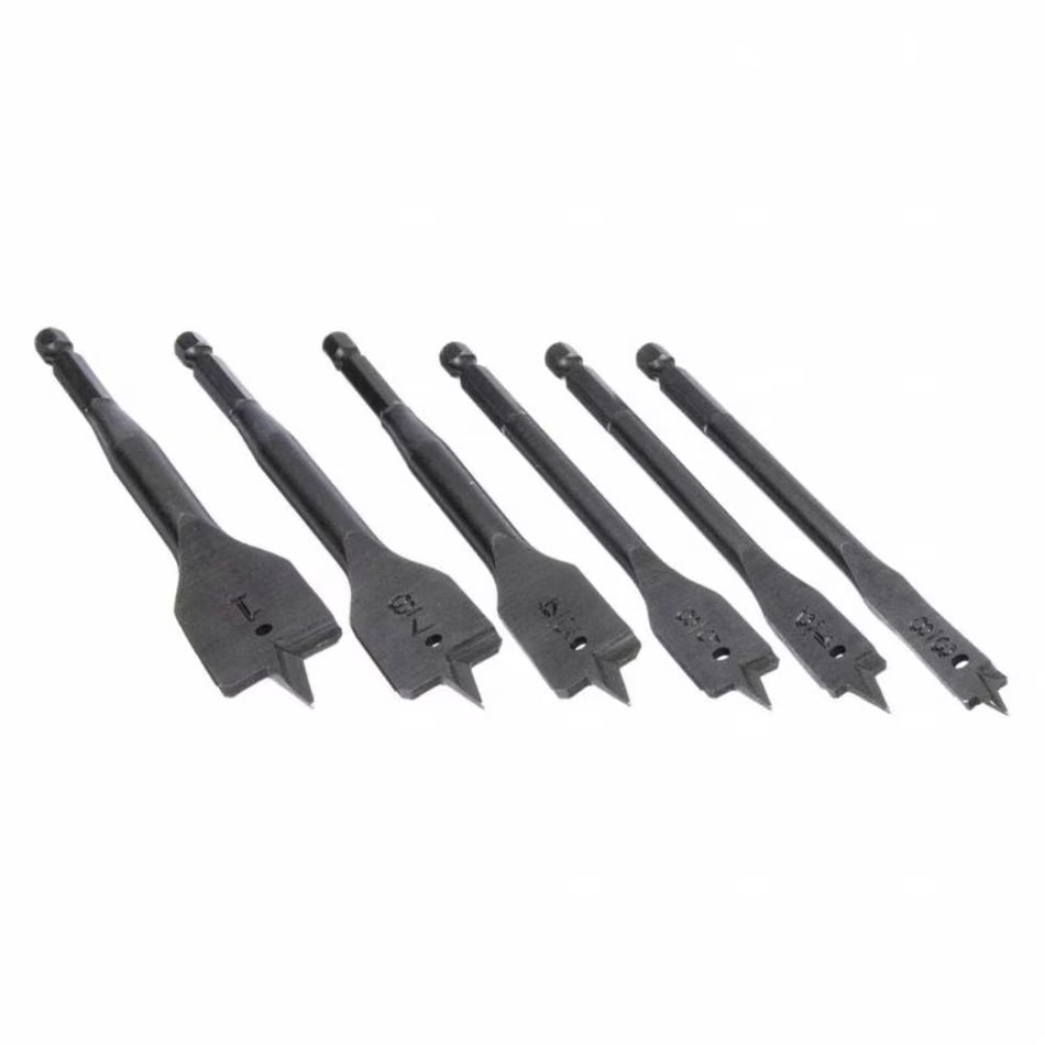 DEWALT DW1587, 6 pc Heavy Duty Spade Bit Set