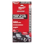 Milwaukee 48-39-0630, 30-9/16" 8/10 TPI COMPACT EXTREME THICK METAL BAND SAW BLADE 3PK