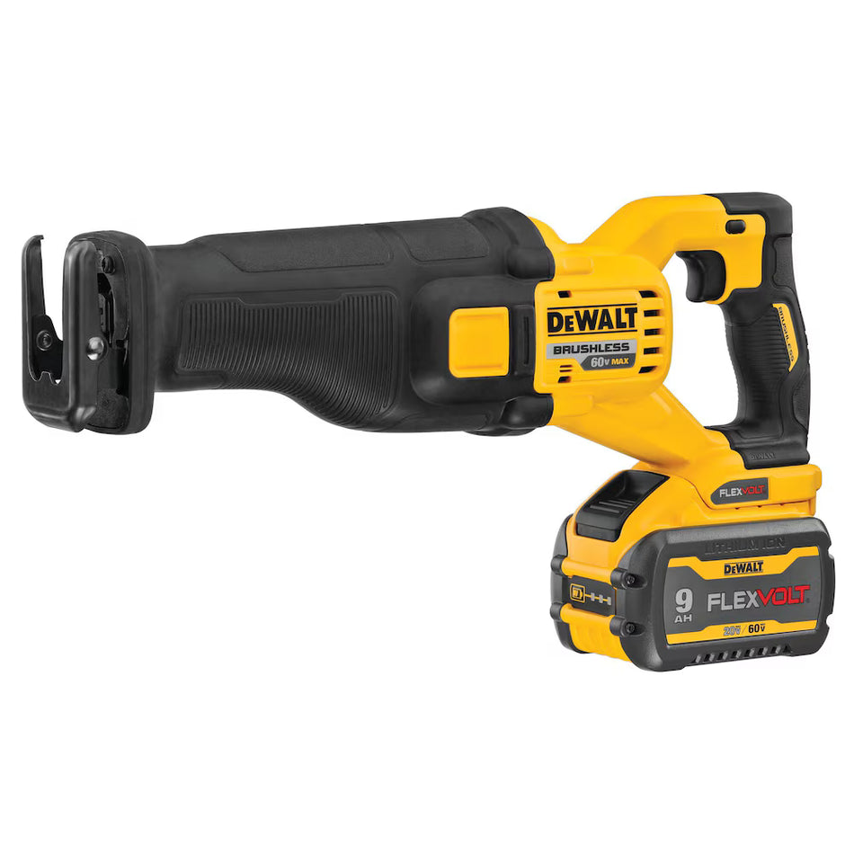 DEWALT DCS389X2, 60V MAX FLEXVOLT Reciprocating Saw Kit (9.0Ah X 2)