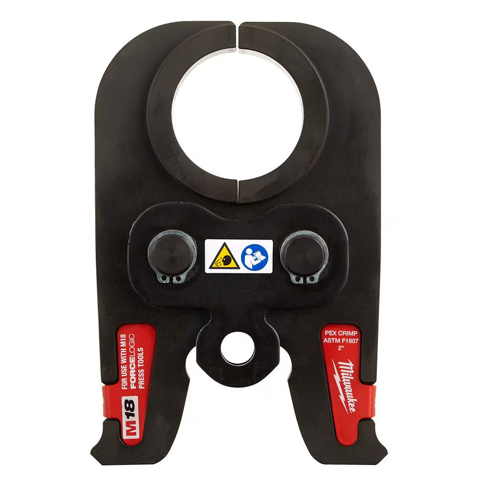 Milwaukee 49-16-2657C, 2" PEX Crimp (F1807) Jaws for M18™ FORCE LOGIC™ Press Tools