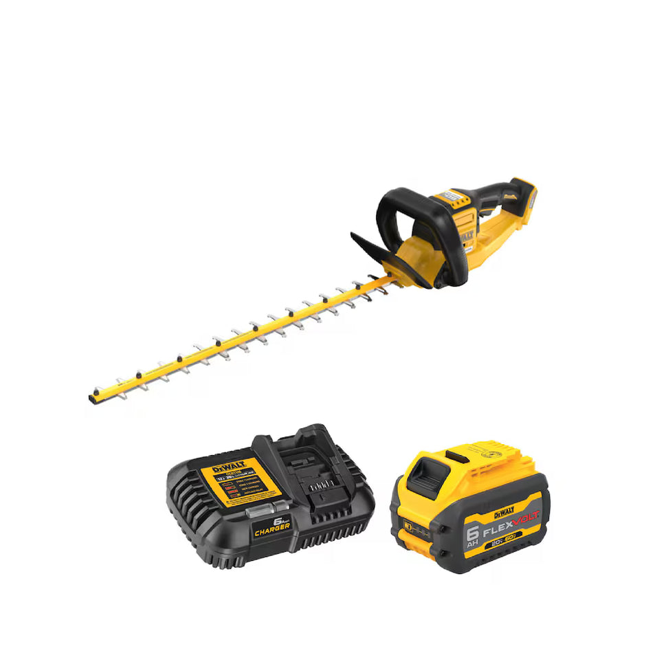DEWALT DCHT870T1, FLEXVOLT™ 60V MAX HEDGE TRIMMER KIT (6.0 Ah)