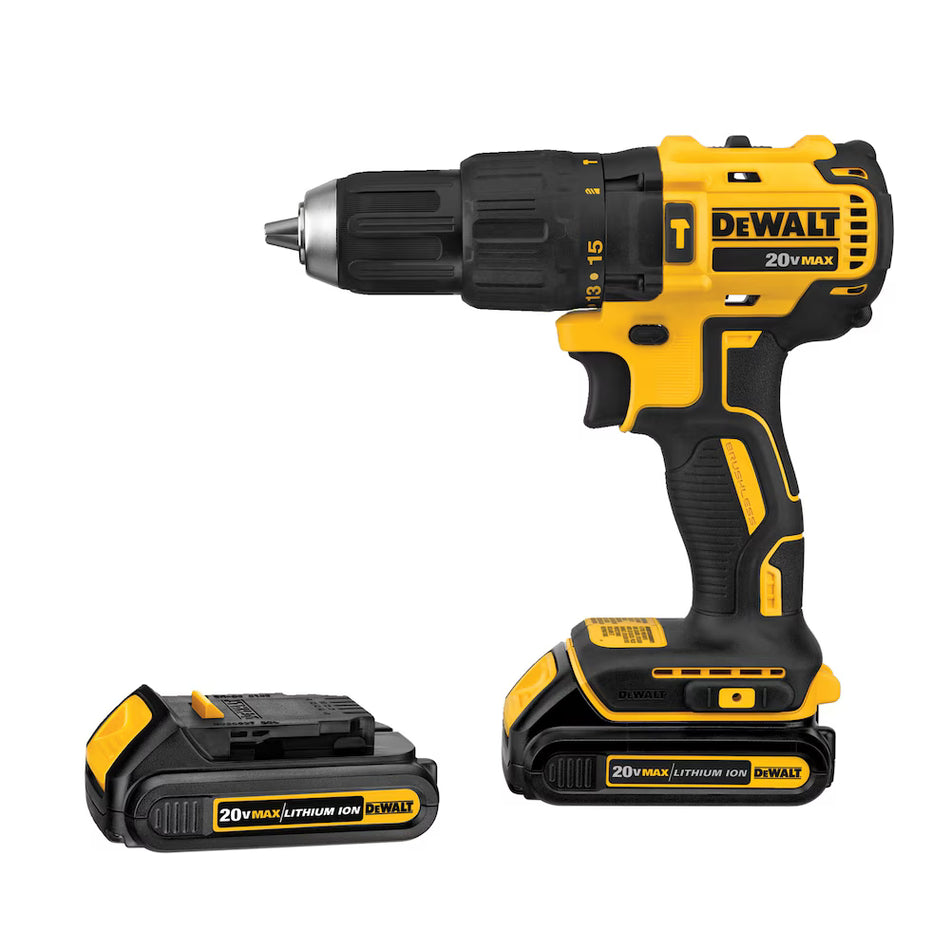 DEWALT DCD778C2, 20V MAX BRUSHLESS COMPACT HAMMERDRILL KIT