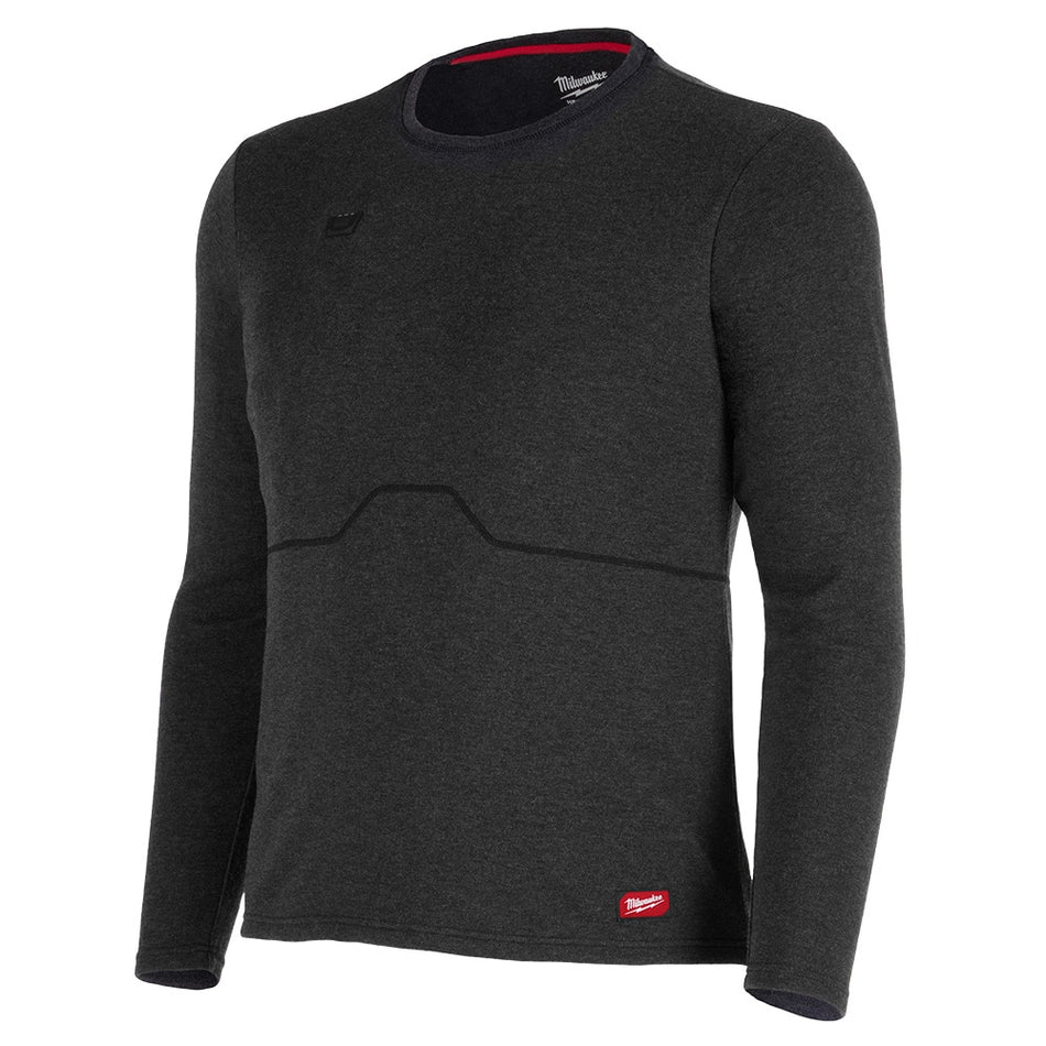 Milwaukee M500B-21, Milwaukee® Heated Merino Wool Crew Neck Baselayer