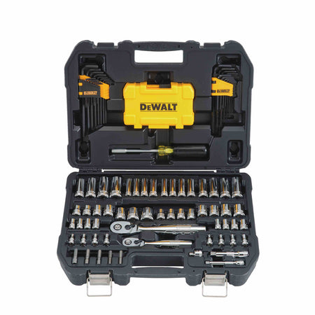 DEWALT DWMT73801, 108 Piece 1/4'' & 3/8'' Drive Mechanics Tools Set