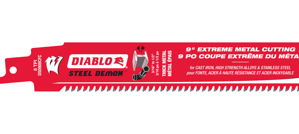 Diablo DS0908CFC, 9"TPI Carbide tipped Metal Cutting