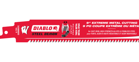Diablo DS0908CFC, 9"TPI Carbide tipped Metal Cutting