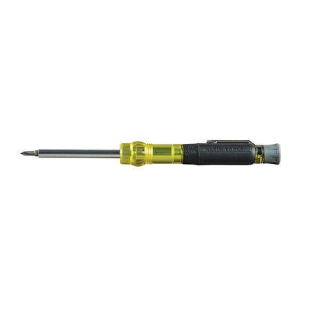 Klein Tools 32614, Multi-Bit Electronics Pocket Screwdriver, 4-in-1, Ph, Sl Bits