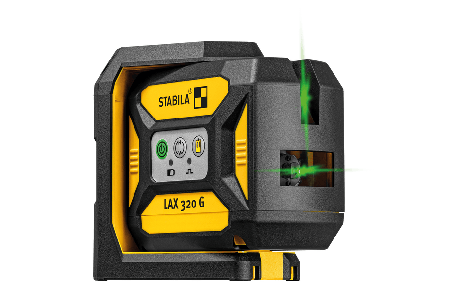 Stabila 03190, LAX 320 G Cross Line Plus Plumb Point Laser