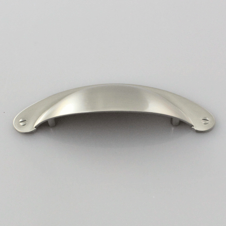Eurofit H-459-76BSS, Handle - Cup, 76mm, Satin Nickel (MOMENTS)
