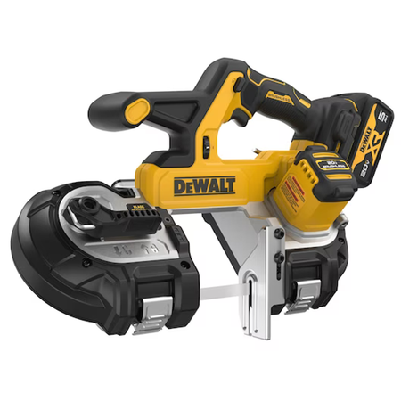 DEWALT DCS378P1, 20V MAX 3-1/4in Mid-Size Bandsaw 5.0Ah Kit