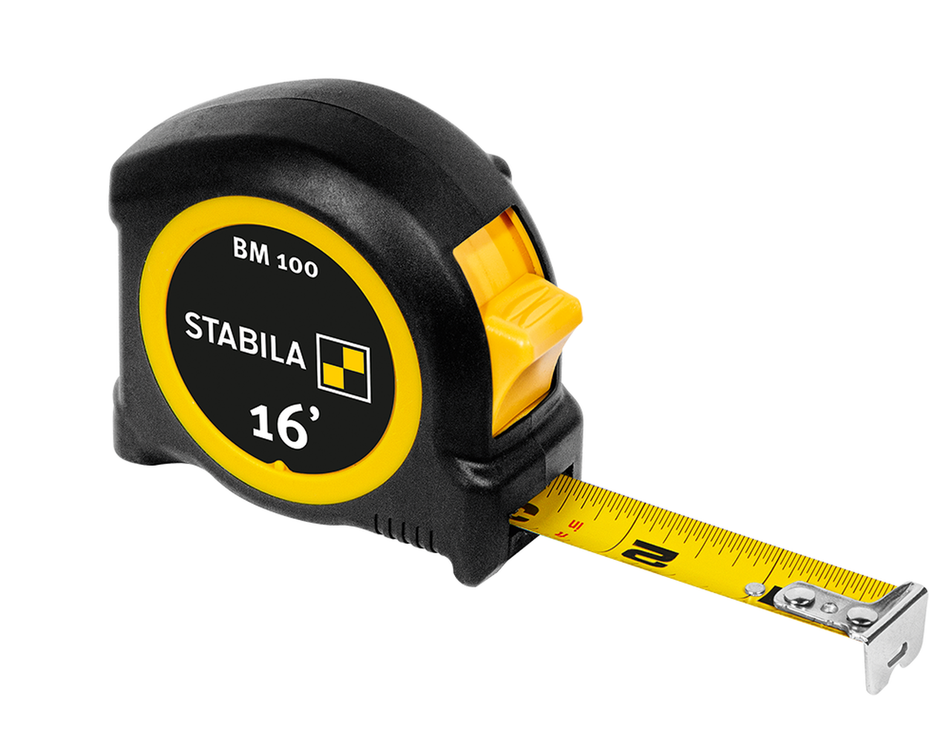 Stabila 30716, BM100 Pocket Tape 16ft Inch