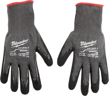 Milwaukee 48-22-8951, Cut Level 5 Dipped Gloves M (Discontinued)