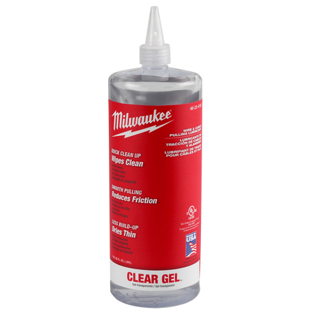 Milwaukee 48-22-4135, Wire & Cable Pulling Clear Gel Lubricant