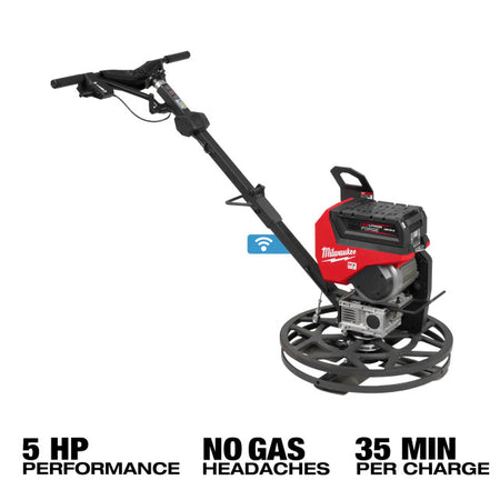 Milwaukee MXF324-2HD, MX FUEL 24in Walk-Behind Edging Trowel Kit