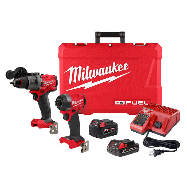 y！！ Milwaukee 3697-22CXC, M18 FUEL™ 2-Tool CX Combo Kit – Squares