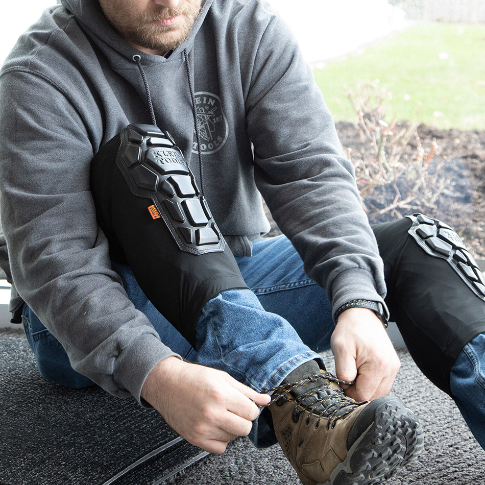 Klein Tools 60511, Heavy Duty Knee Pad Sleeves, M/L