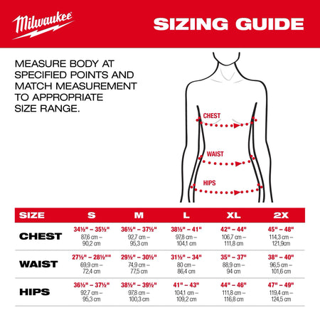 Milwaukee F300B-20 M12 WOMENS BLACK AXIS VEST ONLY 