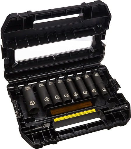 DEWALT DW22812, 10pc Impact Ready Socket Set (1/2'' Drive)
