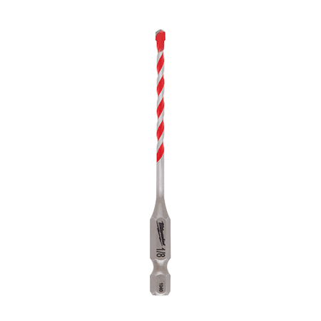 Milwaukee 48-20-9005, 3/16'' x 2'' x 4'' SHOCKWAVE Carbide Hammer Drill Bit