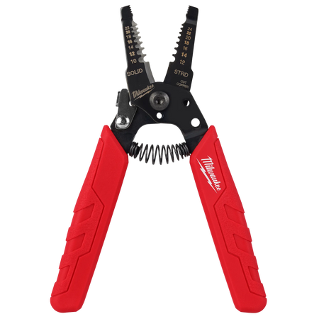 Milwaukee 48-22-3044, 10-24 AWG Compact Comfort Grip Wire Stripper & Cutter