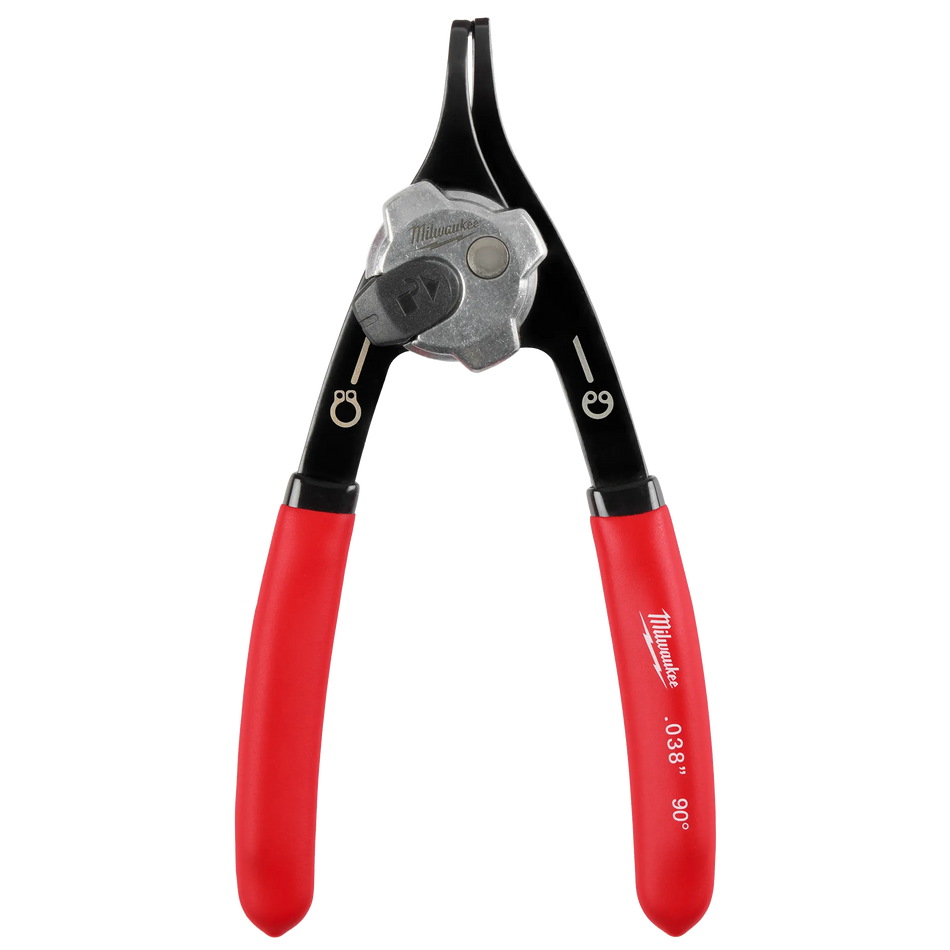 Milwaukee 48-22-6532, 0.038" CONV SNAP RING PLIER - 90 DEG