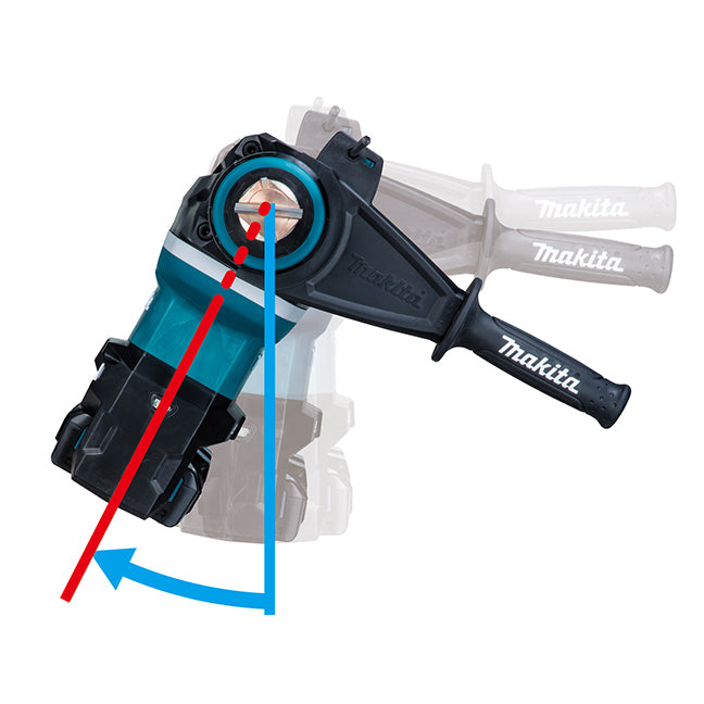 Makita HR006GZ, 80V(40Vx2)max XGT Brushless 2" Rotary Hammer SDS-MAX w/AWS (Tool Only)