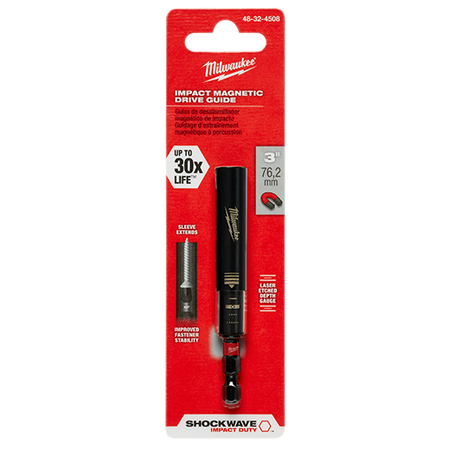 Milwaukee 48-32-4508, SHOCKWAVE 3" IMPACT  DRIVE GUIDE