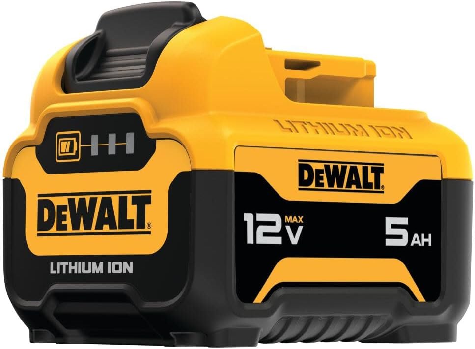DEWALT DCB126, 12V MAX LITHIUM ION BATTERY (5.0AH) – Squares Hardware Inc