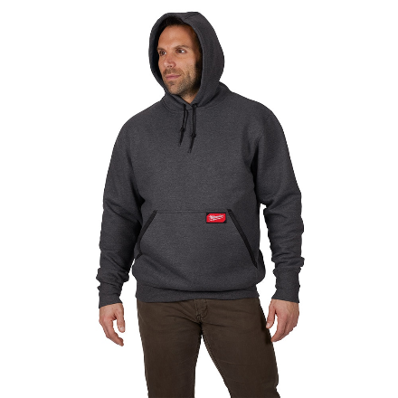 Milwaukee 350G-XL, HD PULLOVER HOODIE - GRAY XL (Discontinued)